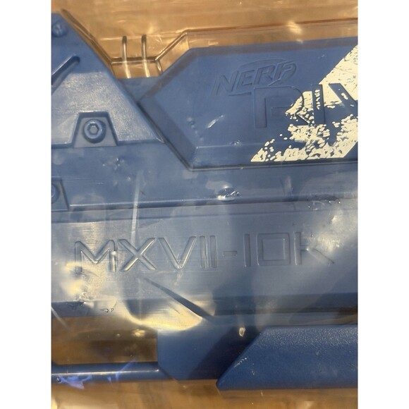 NERF Rival Nemesis MXVII-10K Electronic Blaster Blue w/ Ammo - Picture 7 of 9